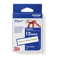 Brother TZeR234 Labelling Tape - Deltone Solutions