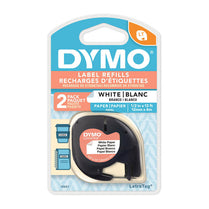 Dymo LT Paper 12mm x 4m Wh 2pk - Deltone Solutions