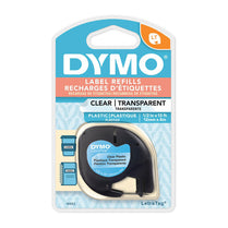 Dymo LT Plastic 12mm x 4m Clr - Deltone Solutions