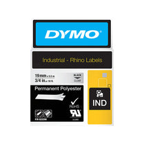 Dymo Rhino PermPoly 19mm Clear - Deltone Solutions