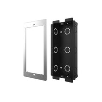 Akuvox R20A In-Wall Installation Kit – Silver Flush Mount Bracket - Deltone Solutions