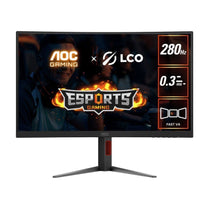 AOC 27' Curved 0.3ms 280Hz,1920 × 1080 (FHD) , Adaptive Sync, HDR10, HDMI 2.0 × 1,DisplayPort 1.4 × 1,Curved Gaming Monitors - Deltone Solutions