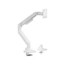 Brateck LDT81 - C012 - W NOTEWORTHY HEAVY - DUTY GAS SPRING MONITOR ARM For most 17'~49' Monitors, Fine Texture White (LS) - Deltone Solutions