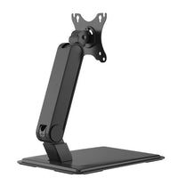 Brateck Single - Monitor Stell Articulating Monitor Mount Fit Most 17' - 32' Monitor Up to 9KG VESA 75x75,100x100(Black) (LS) - Deltone Solutions