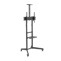 Brateck Versatile & Compact Steel TV Cart with top and center shelf for 37' - 70' TVs Up to 50kg (LS) - Deltone Solutions