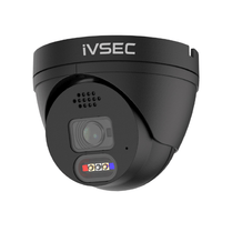 IVSEC TURRET IP CAMERA 8MP 2.8MM FIXED LENS 25FPS POE IP66 ADV DET ADV IVS BLACK - Deltone Solutions