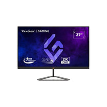 ViewSonic 27' 2K 240hz 1ms Lightning Fas, IPS, Dual Speakers, SuperClear IPS. 2x HDMI 2.0, 1x DP 1.4. VESA 100x 100t, Tilt Gaming Monitor - Deltone Solutions