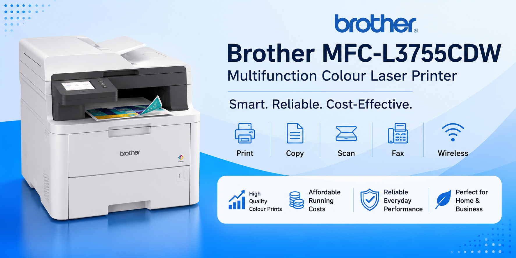 Why the Brother MFC-L3755CDW Is One of the Best Affordable Colour Laser Printers for Australian Businesses