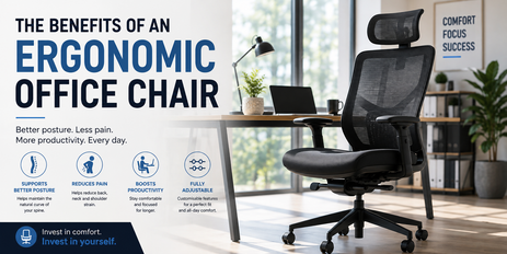 The Benefits of an Ergonomic Office Chair in the Workplace