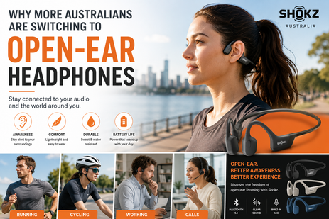 Why More Australians Are Switching to Open-Ear Headphones