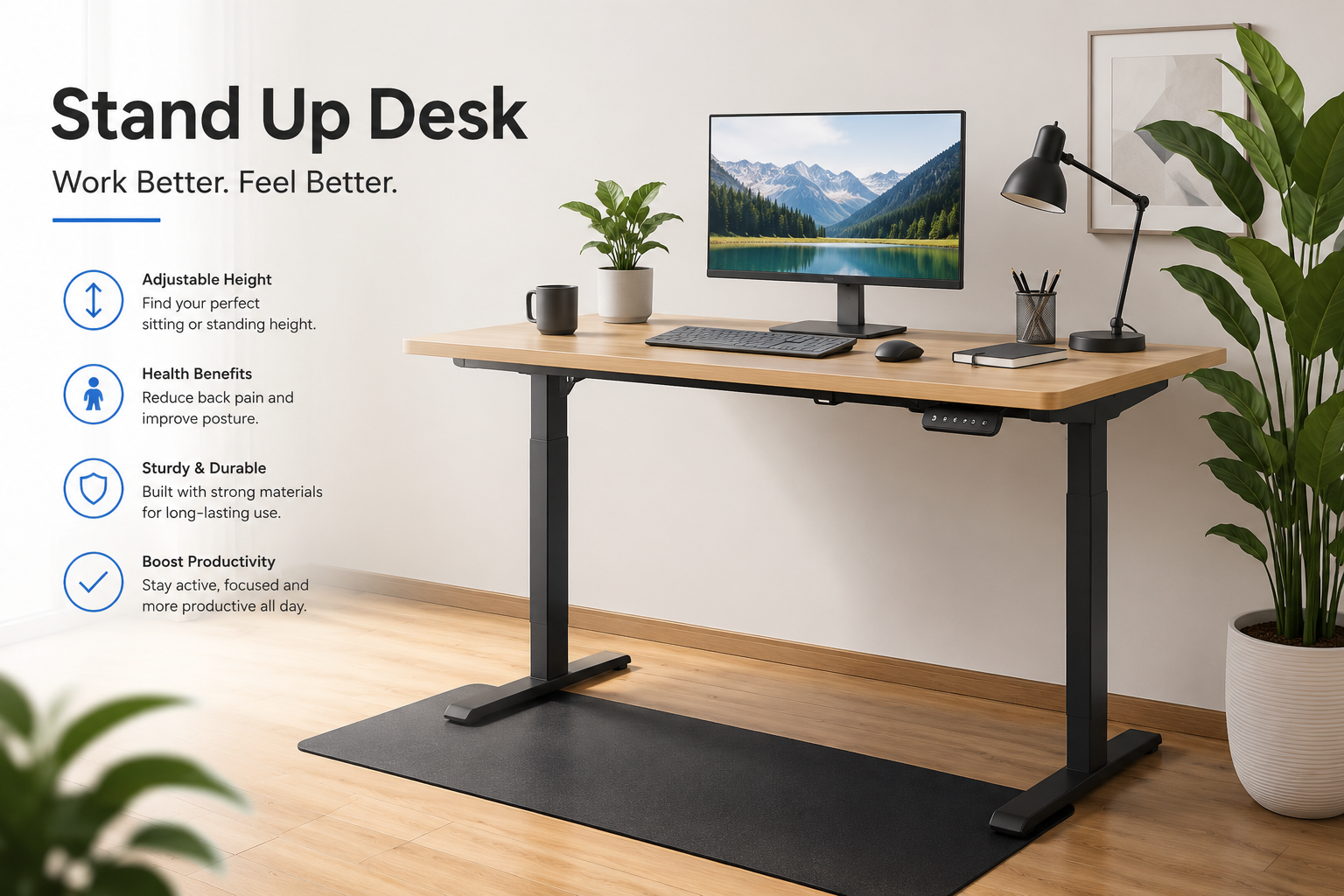 Why a Stand Up Desk Could Be the Smartest Upgrade for Your Health and Productivity