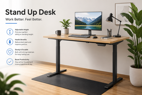 Why a Stand Up Desk Could Be the Smartest Upgrade for Your Health and Productivity