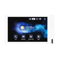 10.1 SIP INDOOR UNIT IN WHITE ANDROID 12 VERSION - Deltone Solutions