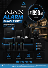 AJAX Alarm Bundle Kit 1 – Smart Wireless Home Security System with 4G Monitoring - Deltone Solutions