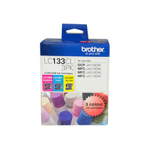 Brother LC133 CMY Colour Pack - Deltone Solutions