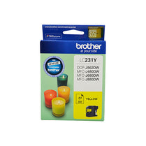 Brother LC231 Yellow Ink Cart - Deltone Solutions