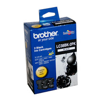 Brother LC38 Black Twin Pack - Deltone Solutions
