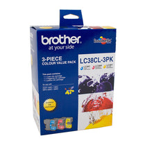 Brother LC38 CMY Colour Pack - Deltone Solutions
