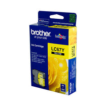 Brother LC67 Yellow Ink Cart - Deltone Solutions