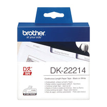 Brother DK22214 White Roll - Deltone Solutions