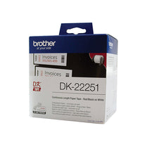 Brother DK22251 White Roll - Deltone Solutions