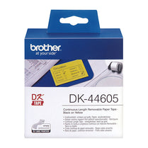 Brother DK44605 Yellow Roll - Deltone Solutions