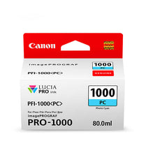 Canon PFI1000 Ph Cyan Ink Cart - Deltone Solutions