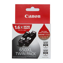 Canon PGI650XL Blk Ink Twin Pk - Deltone Solutions