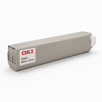 Genuine Oki C941 White Toner Cartridge | Special Effects Toner for C941dn Printer - Deltone Solutions