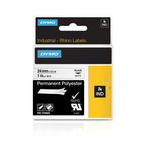 Dymo Rhino 24mm Perm Poly Tape - Deltone Solutions