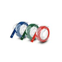 Dymo Emb Tape 9mmX3m Asst Pk3 - Deltone Solutions