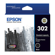 Epson 302 Black Ink Cart - Deltone Solutions