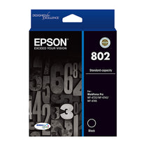 Epson 802 Black Ink Cart - Deltone Solutions