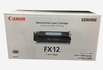 Canon FX12 Fax Toner Cartridge – Genuine Black Toner for Canon Laser Fax Printers