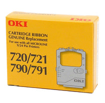 Genuine Oki Black Ribbon Cartridge – For Oki 720 / 721 / 790 / 791 Dot Matrix Printers