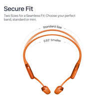 Shokz OpenRun Pro 2 Mini – Wireless Open-Ear Headphones (Orange) - Deltone Solutions