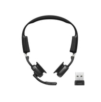 Shokz OpenMeet UC Bone Conduction Headset – Wireless USB-A with Boom Mic & Open-Ear Design for Meetings