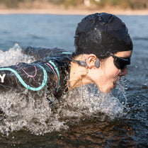 Shokz OpenSwim Pro – Grey | Bone-Conduction Swimming Headphones, Bluetooth + MP3 (32 GB), IP68 Waterproof - Deltone Solutions