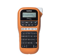 Brother PT-E110VP Label Maker – Industrial Handheld P-touch Printer with Carry Case - Deltone Solutions