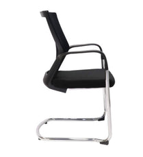 WMCC Visitor Chair – Comfortable Mesh Back Guest Seating with Sleek Black Frame