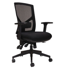 Breeze Chair – Lightweight Stackable Visitor Chair with Contoured Back and Chrome Legs
