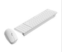 RAPOO 9320M Wireless Multi-Mode Keyboard & Mouse Combo – Compact White, Bluetooth 4.0/5.0 + 2.4G, Aluminum Base - Deltone Solutions