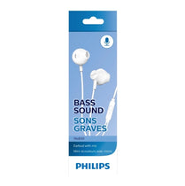Philips Wired Earbuds – White | Lightweight Everyday In-Ear Headphones - Deltone Solutions