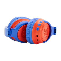 Moki Mixi Kids Volume-Limited Headphones – Blue & Red - Deltone Solutions
