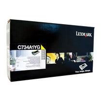 Lexm C734 Yellow Toner Cart - Deltone Solutions