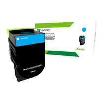 Lexm 808HC HY Cyan Toner - Deltone Solutions