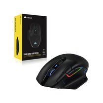 (LS) Corsair DARK CORE RGB SE PRO Gaming Mouse - Black, Wire, Wireless Qi Charging, - Deltone Solutions