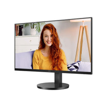 AOC 27' IPS 4K 3840 x 2160 UHD, HDR10, Speakers, Flicker FREE, HDMI 2.0 x 2, DisplayPort 1.4 x 1 black. VESA 100, Height Adjust, Office Monitor - Deltone Solutions