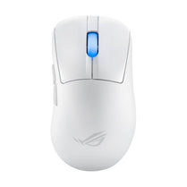 ASUS ROG KERIS II Ace Wireless Ergonomic Lightweight Gaming Mouse, 42,000 - dpi ROG AimPoint Pro Optical Sensor (Moonlight White) - Deltone Solutions