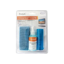 Brateck 3 - In - 1 Screen Cleaner Kit 1 x 60ml Screen Cleaner + 1 x 200x200mm Pearl Cloth + 1 x Soft Brush (LS) - Deltone Solutions